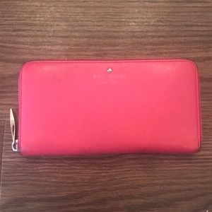 Kate spade coral Cameron street Lacey wallet